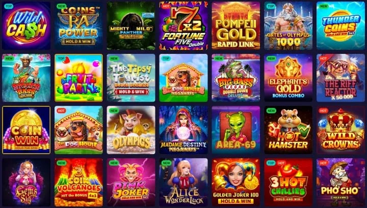 Giochi di slot WinSpirit Casino