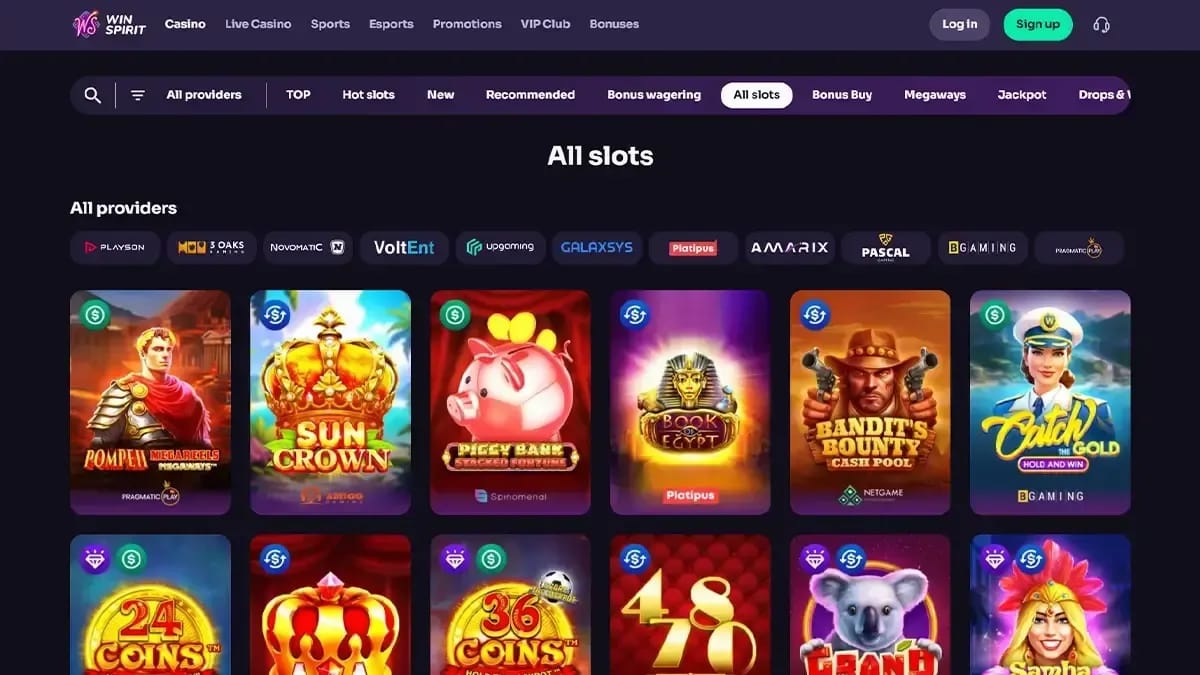 WinSpirit Casino: Ihr Online-Casino