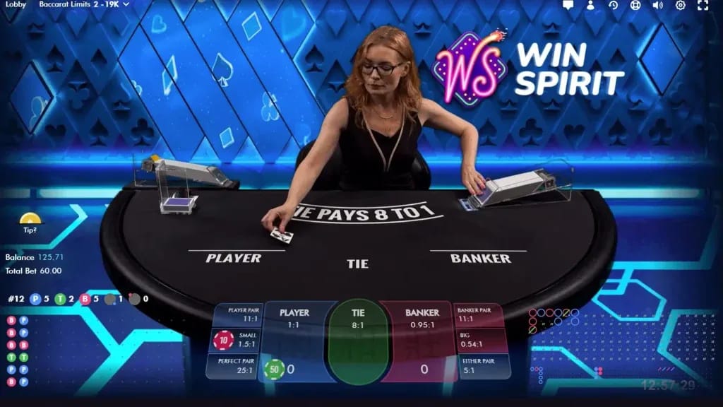 Baccarat Live WinSpirit LuckyStreak
